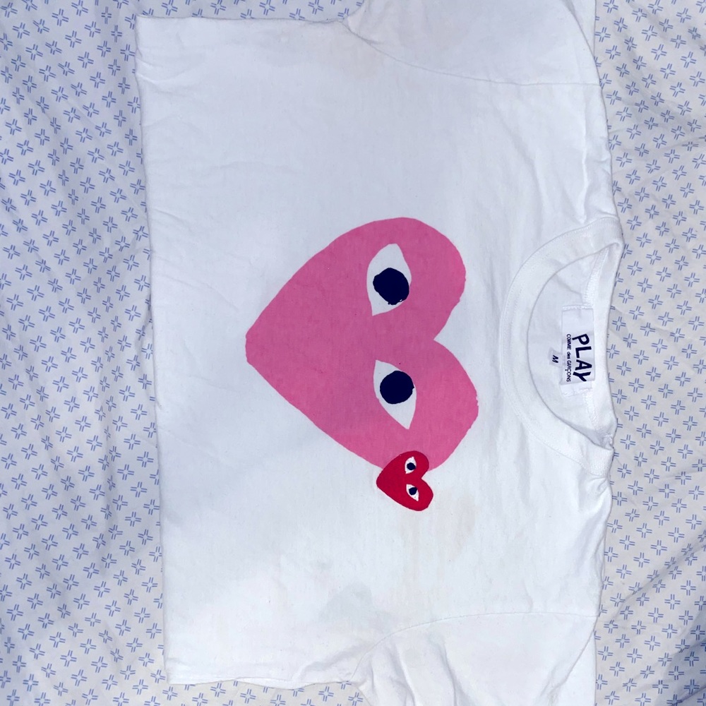 Comme des Garçons PLAY
Double Heart T-Shirt
